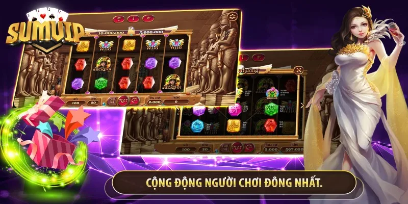 Nổ hũ tại SUMVIP có lượng người chơi đông đảo